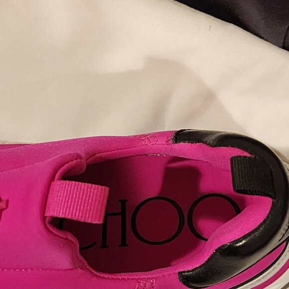 Brand New EU39 Jimmy Choo Sneakers Ballet Pink Slip On - Picture 8 of 12